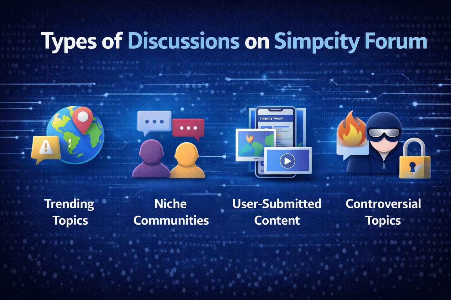 Types of Discussions on Simpcity Forum