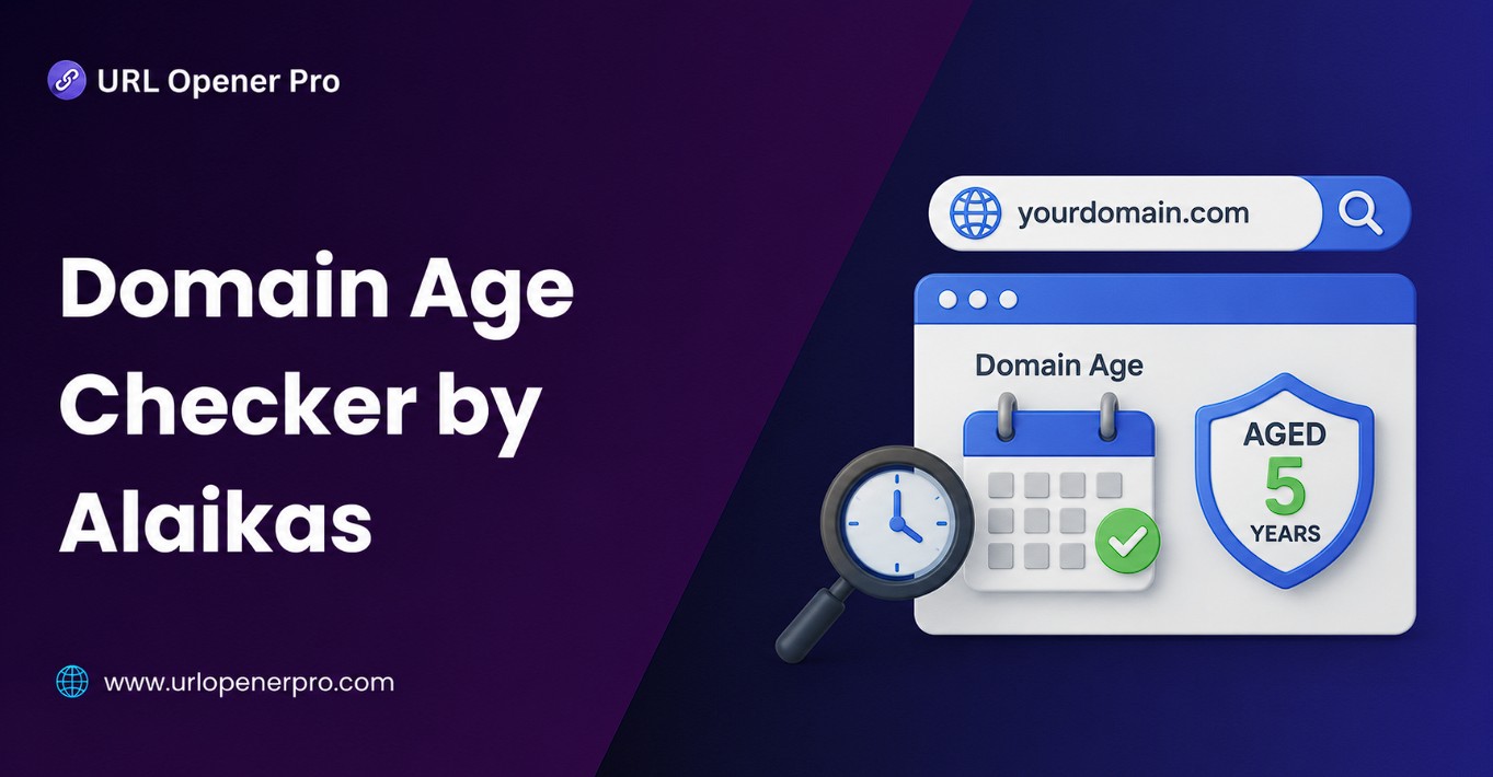 Domain Age Checker by Alaikas