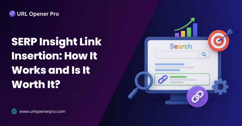 SERP Insight Link Insertion - How It Works and Is It Worth It