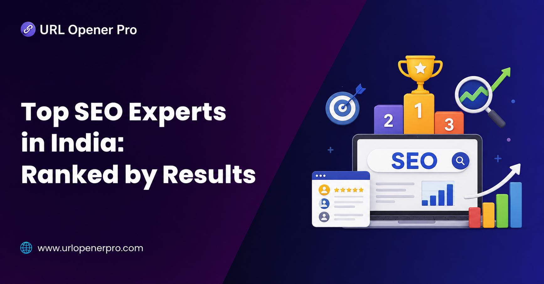 Top SEO Experts in India - Ranked by Results